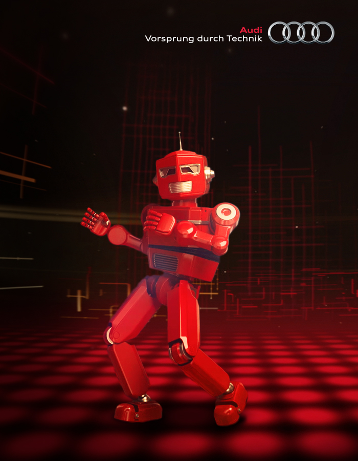 Audi e-tron robot