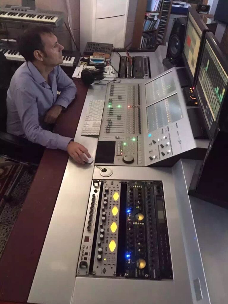 Pro Soul music production workshop in the studio, Beijing, China