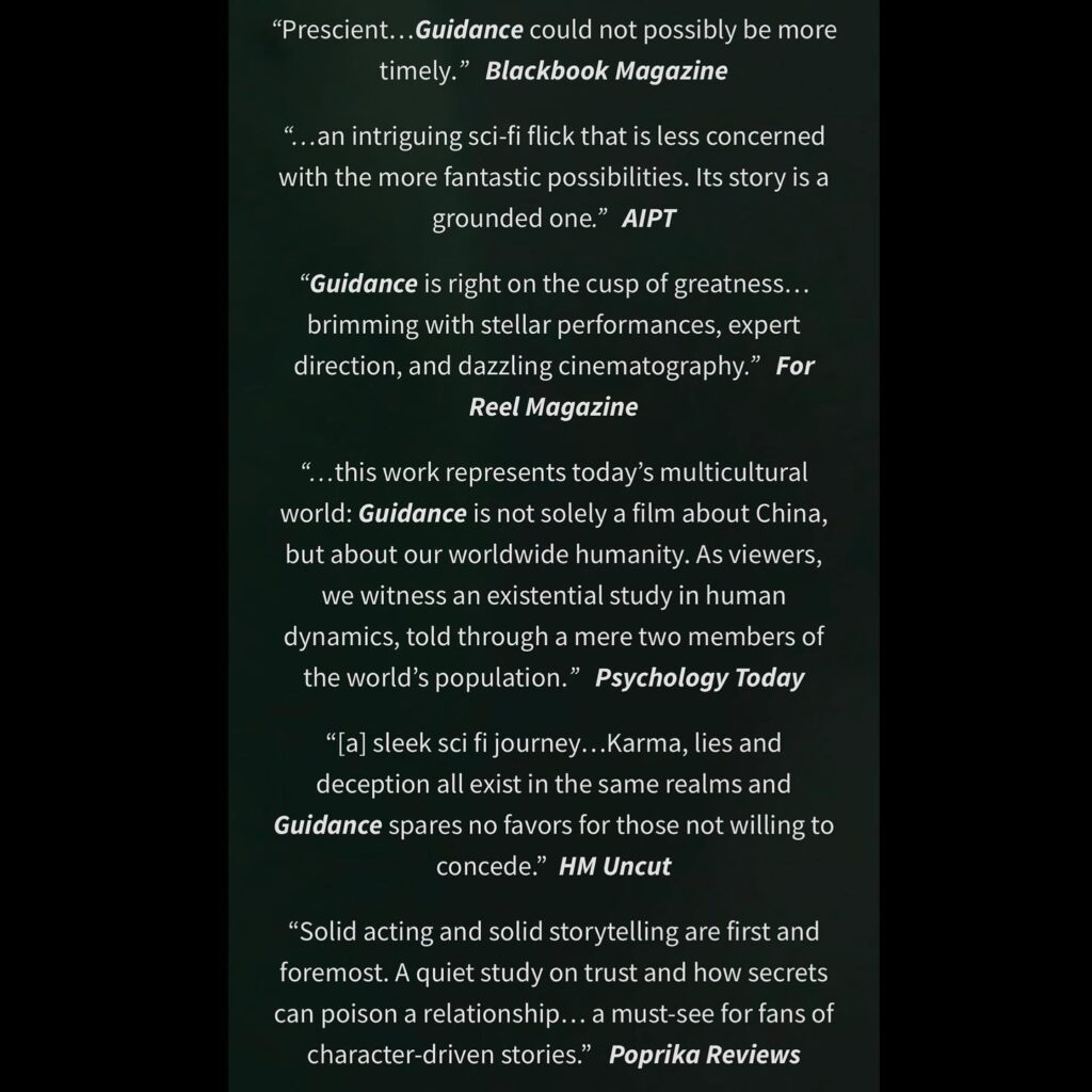 Guidance Film reviews