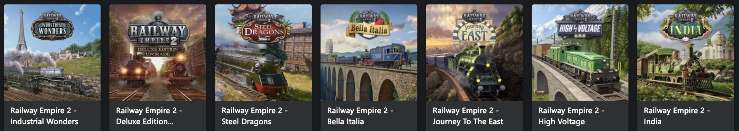 Railway Empire 2 promotional poster